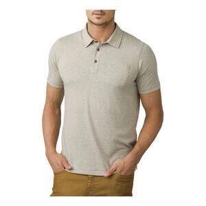 PrAna Men's Classic Polo - Organic Cotton -Medium